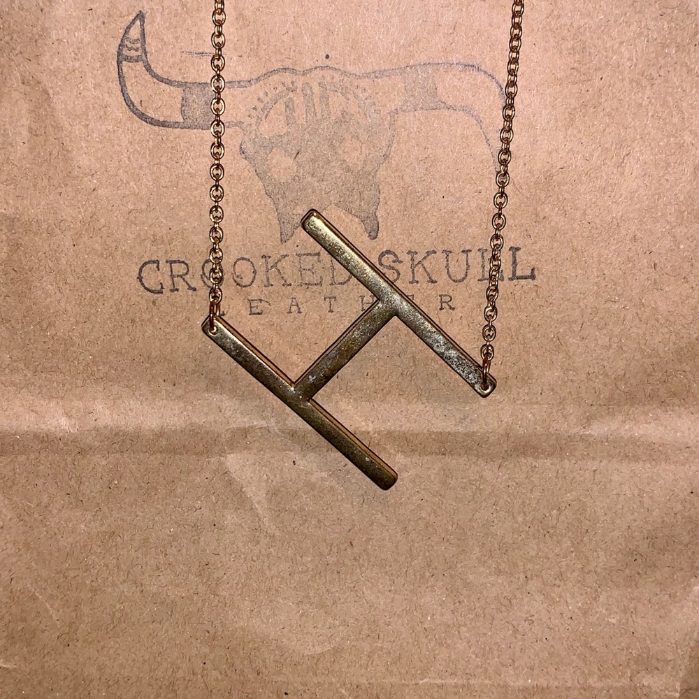 Initial necklace